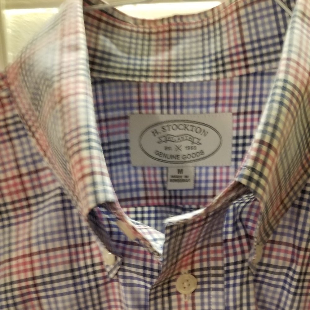 H Stockton Med Dress Shirt